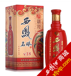 西凤名酿V18 500ML 浓香型白酒